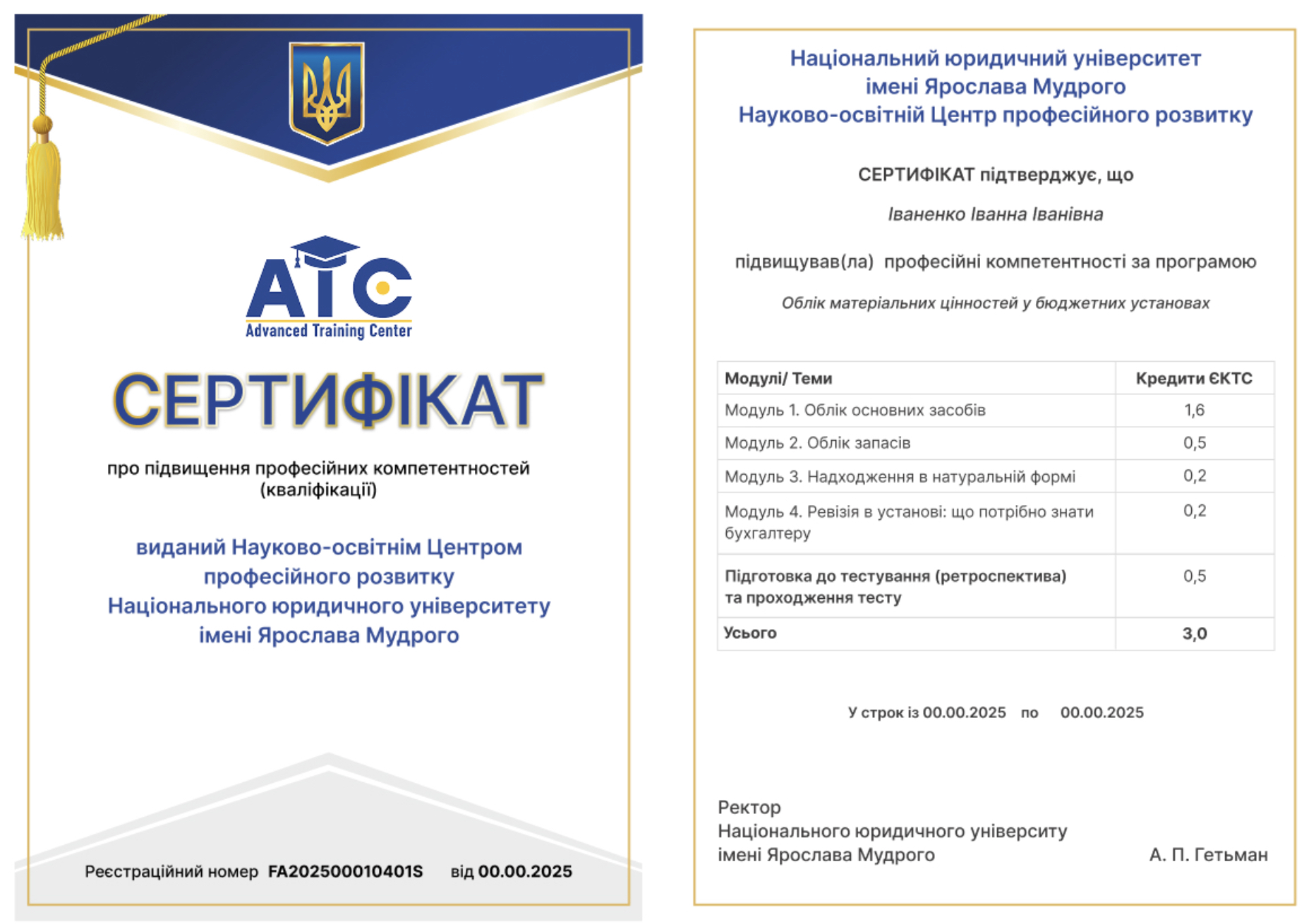 сертифікат