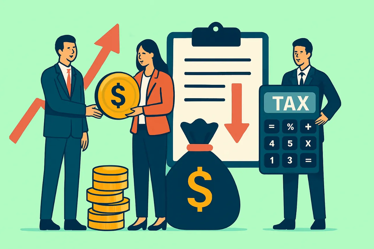 Возврат вклада участнику и налоговая разница