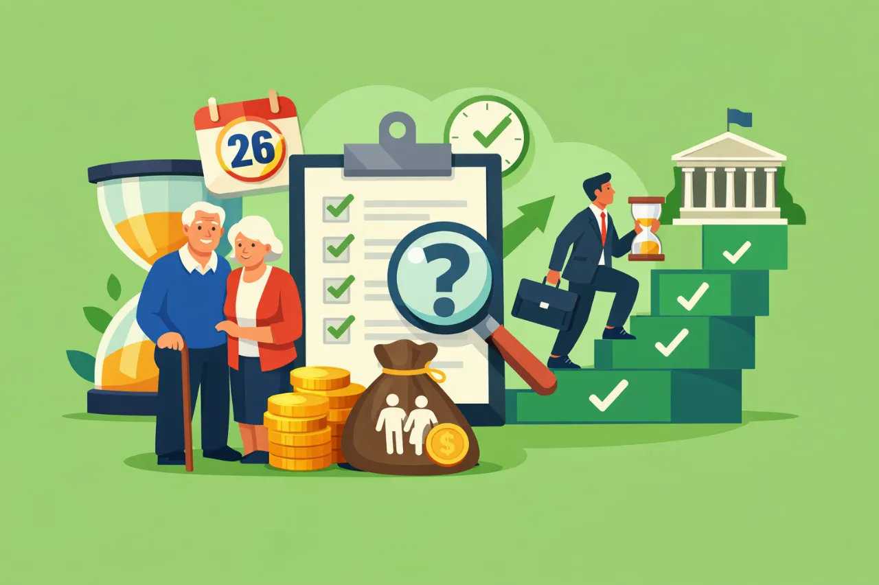 Вихід на пенсію за віком у 2026 році: який страховий стаж потрібен для ПФУ