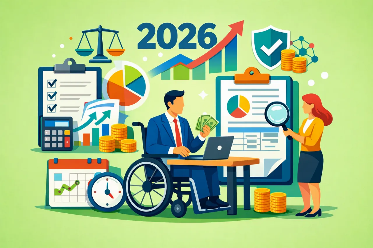 Працівник з інвалідністю у 2026 році: зарплата, податки, ЄСВ, звітність