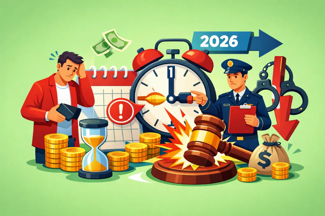 Штраф за несвоєчасну сплату єдиного податку ФОП 3 група у 2026 році