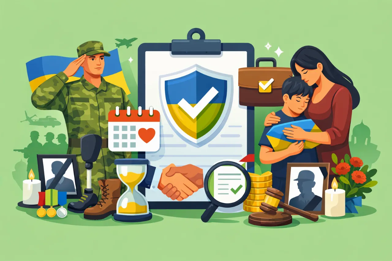 Трудові гарантії ветеранів війни та членів сімей загиблих захисників України у 2026 році