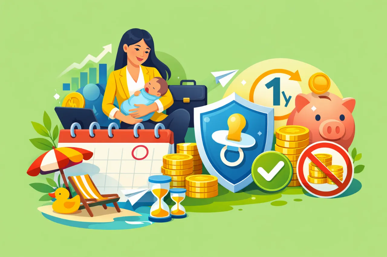 ФОП у  декреті до 1 року в 2026 році ЕСВ за себе не сплачує