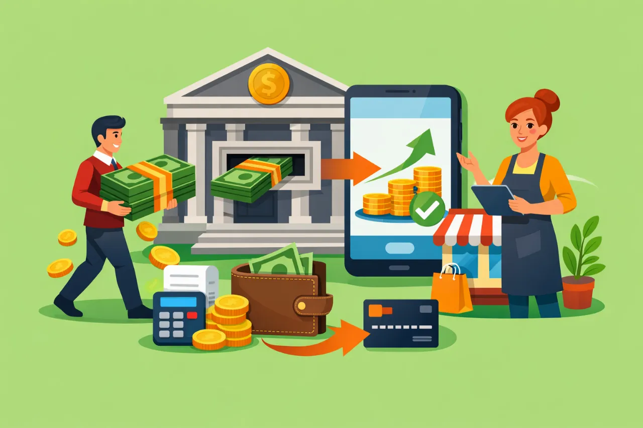 Призначення платежу для внесення готівкової виручки на рахунок ФОП