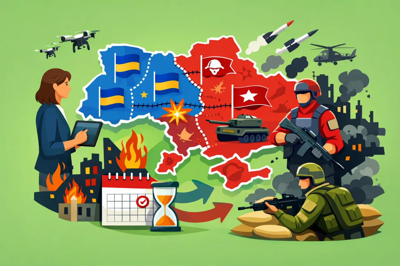 Перелік тимчасово окупованих і бойових територій: оновлення лютого 2026 року