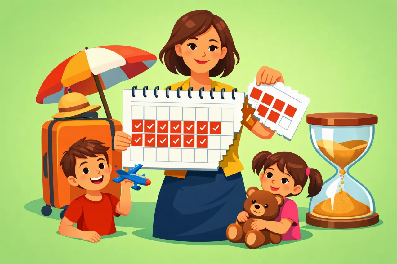 Додаткова соцвідпустка на дітей: чи можна взяти менше 17 днів?