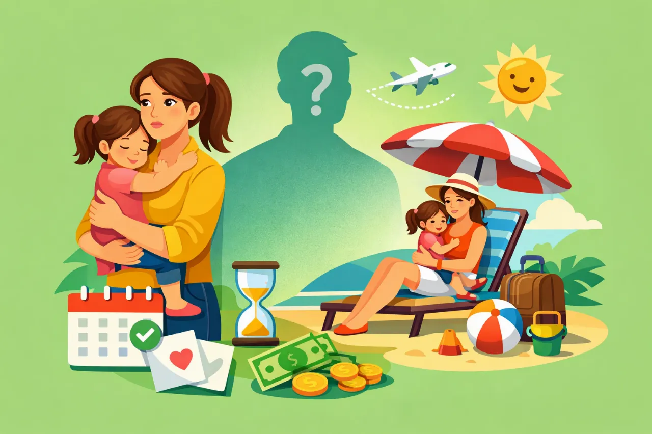 Додаткова соціальна відпустка матері, якщо батько дитини зник безвісти