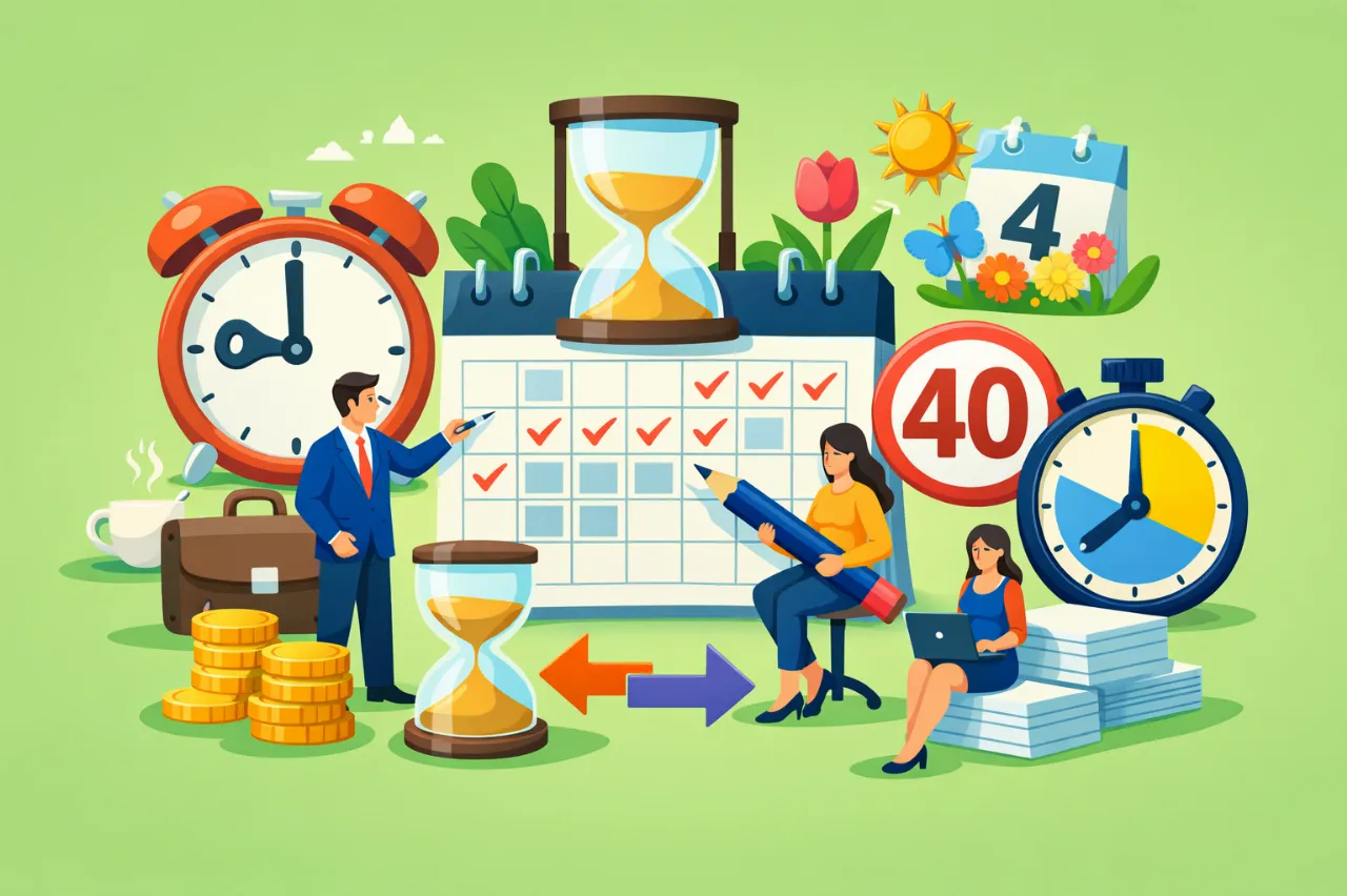 Норма тривалості робочого часу на квітень 2026 року