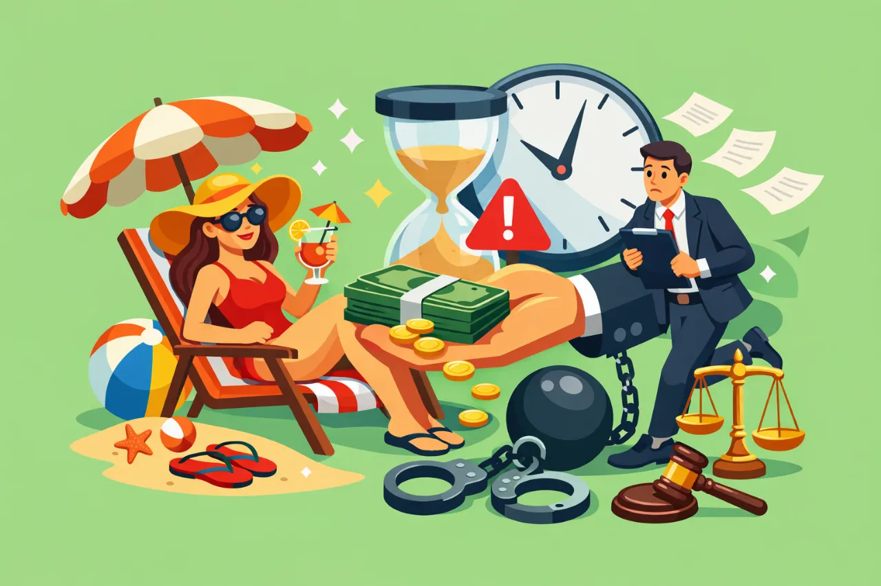 Виплатили відпускні після початку відпустки: відповідальність