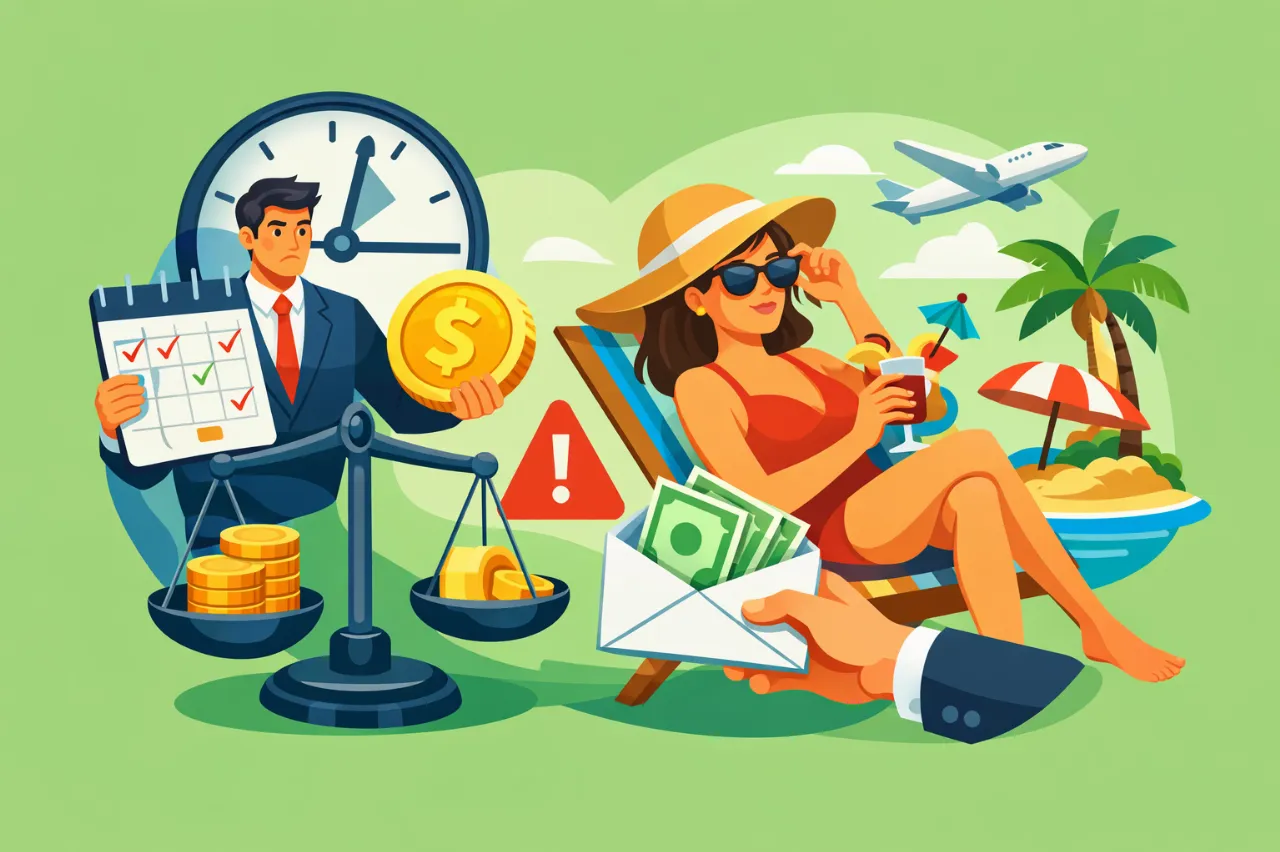 Выплатили отпускные после начала отпуска: ответственность