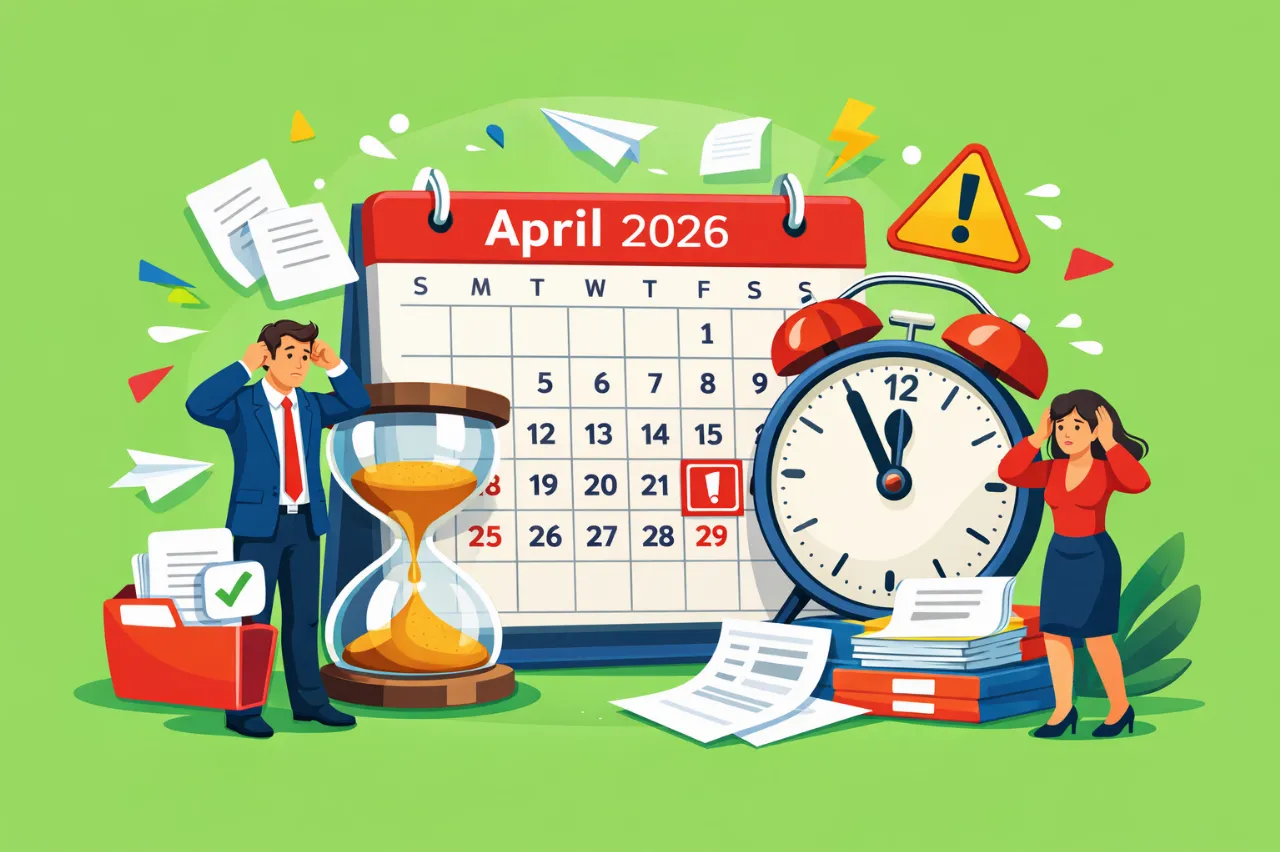 Граничні строки реєстрації ПН та РК у квітні 2026 року