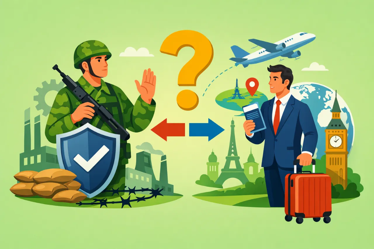 Чи може виїхати за кордон заброньований працівник?