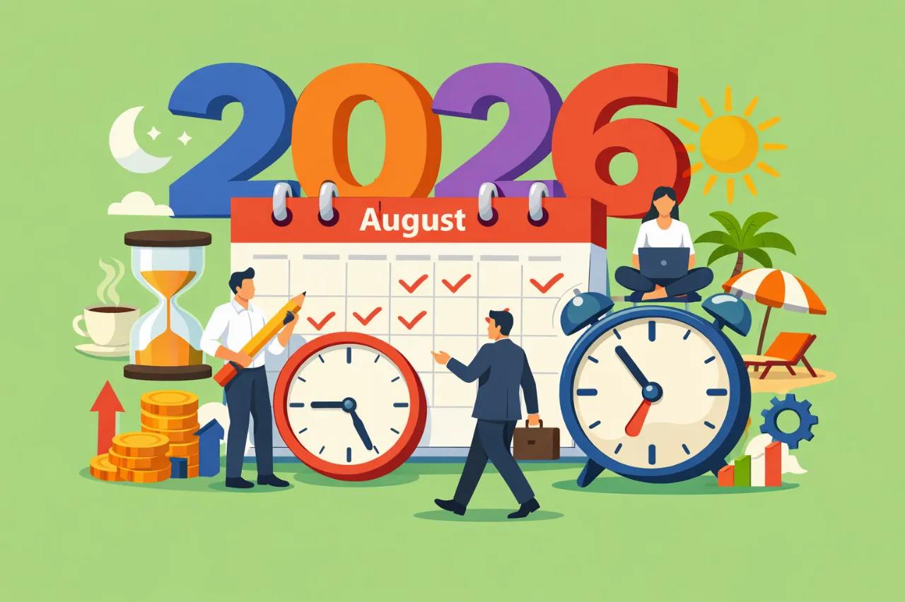 Норма робочого часу 2026 (серпень)