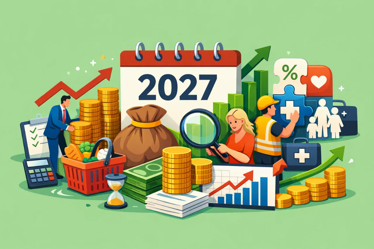 Держбюджет на 2027 рік: мінзарплат, прожитковий, ЄСВ, індексація